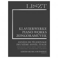 Liszt - Annes De Pelerinage  N.2 Deuxieme Anne-Italie