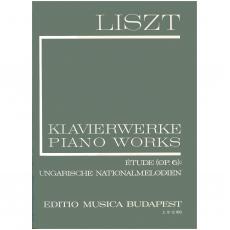 Liszt -  Etude (Op.6) Ungarische Nationalmelodien