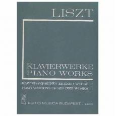 Liszt - Piano Versions Of His Own Works N.1