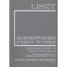 Liszt - Transcriptions N.22 Beethoven Bach