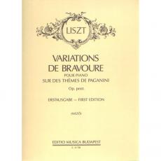 Liszt -  Variations  De  Bravoure