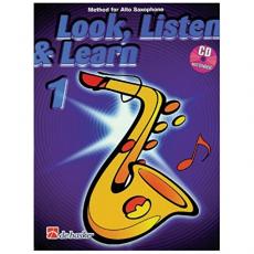 Look Listen & Learn part 1 - Alto Saxophone BK/CD