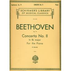 Ludwig Van Beethoven - Concerto No. II, Op. 19 in B flat major / Εκδόσεις Schirmer