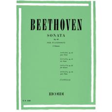 L.V.Beethoven - Sonata op.22 per pianoforte / Εκδόσεις Ricordi