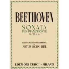 L.V.Beethoven - Sonata per pianoforte Op. 101 in La (Schnabel) / Εκδόσεις Curci