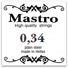 Mastro Silver Plated - 034, Loop End