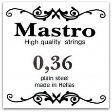 Mastro Silver Plated - 036, Loop End