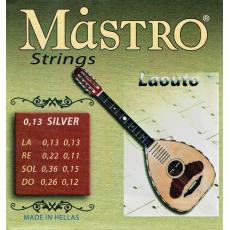 Mastro Lute Set, Silver Plated - 013, Loop End