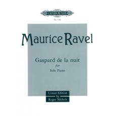 Maurice Ravel - Gaspard de la Nuit for Solo Piano (Urtext) / Εκδόσεις Peters