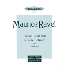 Maurice Ravel - Pavane pour une Infante defunte for solo piano (Urtext) / Εκδόσεις Peters