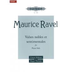 Maurice Ravel - Valses Nobles et Sentimentale for solo piano / Εκδόσεις Peters