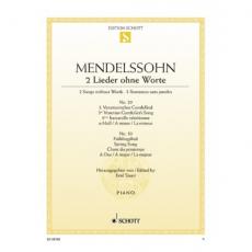 Mendelssohn - Songs Without Words N. 3 & 4
