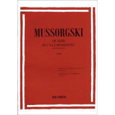 Modest Mussorgsky - Quadri di una esposizione per pianoforte / Εκδόσεις Ricordi