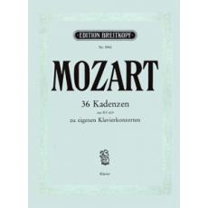 Mozart - 36 Cadenzes