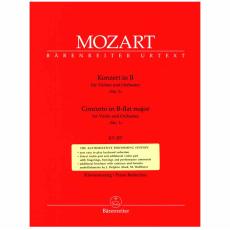 Mozart - Concerto for Violin and Orchestra no.1 in B-flat major K.207