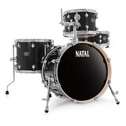 Natal Kar-Tj-BLS Arcadia Jazz Drum Set Black