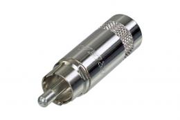 Neutrik Rean NYS352 Phono Plug RCA Male Nickel Contacts
