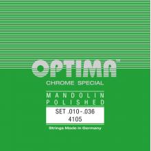 Optima  4105 Mandolin Polished, Chrome Special, Loop End - 10-36