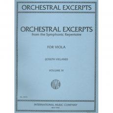 Orchestral Excerpts Volume 4