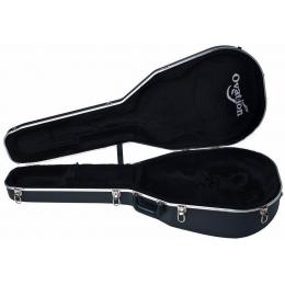 Ovation Deluxe 12-sting Guitar Case, ABS Molded Mid Contour-Depth, Deep Bowl