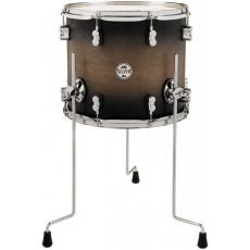 PDP by DW Concept Maple Floor Tom - Satin Charcoal Burst - 16