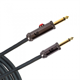 Daddario Instrument Cable, Latching Switch - 9m