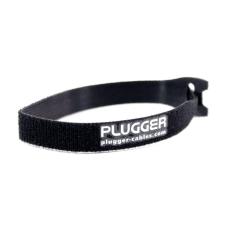 Plugger Attaches Cables - Black, 10-Pack
