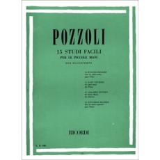 Pozzoli - 15 Studi Facili Per Le Piccole Mani