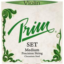 Prim Chromium Steel Violin Strings Set - Medium