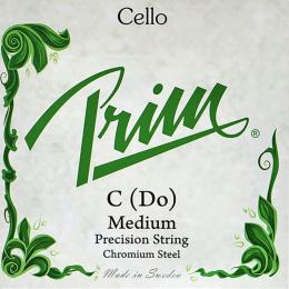 Prim Chromium Steel Cello String - C, Medium