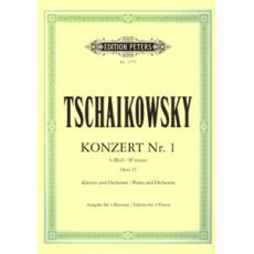 Pyotr Ilyich Tchaikovsky - Konzert Nr. 1 b-Moll Opus 23 (Klavier und Orchester) / Εκδόσεις Peters