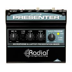 Radial Presenter Audio Presentation Mixer
