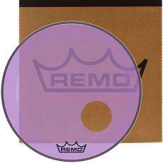 Remo PowerStroke P3 Colortone Bass, Offset Hole - Purple, 18
