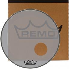 Remo PowerStroke P3 Colortone Bass, Offset Hole - Smoke, 20