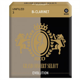 Rico Grand Concert Select Evolution Bb Clarinet - No 3 