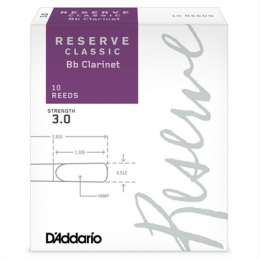 Daddario Reserve Classic Bb Clarinet - No 2.5