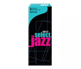 Daddario Select Jazz Baritone Sax, Unfiled - No 3 Soft