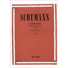 Robert Schumann - Carnaval piccole scene sopra 4 note op. 9 per pianoforte / Εκδόσεις Ricordi
