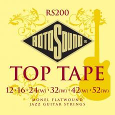 Rotosound RS200 Top Tape Flatwound - 12-52