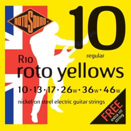 Rotosound R10 Roto Yellows - 10-46
