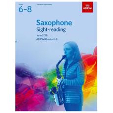 Saxophone Sight-Reading Tests, Grades 6-8