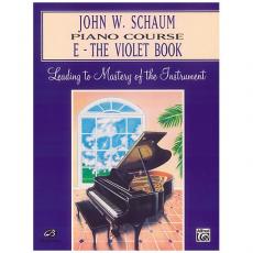 Schaum - Piano Course/E Violet