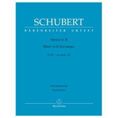 Schubert - Mass In B-Flat, D324-Op. Post. 141