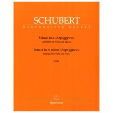 Schubert - Sonata In A Minor Arpeggione for Viola & Piano