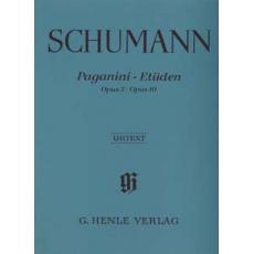 Schumann Paganini- Studies op.3 & op.10/ Eκδόσεις Henle Verlag- Urtext 