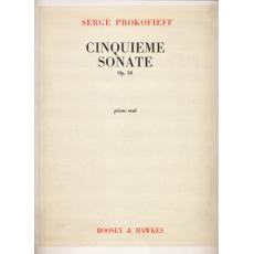 Serge Prokofieff - Cinquieme Sonate Op. 38 / Εκδόσεις Boosey & Hawkes