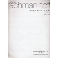 Serge Rachmaninoff - Prelude in C# minor Op. 3, No. 2 για πιάνο / Εκδόσεις Boosey & Hawkes