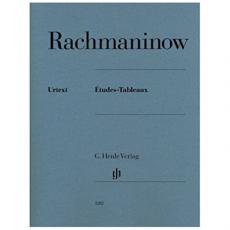 Sergei Rachmaninoff - Etudes Tableaux (Complete) / Εκδόσεις Henle Verlag- Urtext