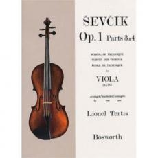 Sevcik for Viola, Opus 2 - School Of Technique, Part 3 & 4