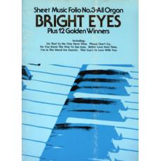 Sheet Music Folio N. 3 - All Organ Bright Eyes